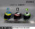 【ZYTOYS】ZY3014 ABC Motorcycle Helmet 男性フィギュア用 1/6スケール オートバイ ヘルメット