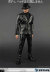 【ZYTOYS】ZY5007 Men's black leather clothing suit 1/6スケール 男性スーツ＆帽子＆シューズ