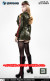 【ZYTOYS】ZY5035 Female Uniform 女性ミリタリーユニフォーム 軍服  1/6スケール 女性ヘッド＆コスチュームセット