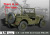 【ZYTOYS】JP001 WW2 U.S. 1/4 Ton 4×4 Truck Willys MB Jeep 1/6 Scale Model (Green)