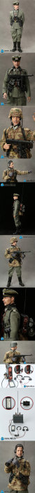 【DID】D80095 Radio Operator 1942年 独ソ戦ブラウ作戦 グロースドイッチュラント師団 通信士 上級曹長ウルフラム