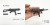 【(NoBrand)】UMP/FAMAS/AK74/IMI ガリル ライフル銃 1/6スケール アサルトライフル 自動小銃  各種別売り