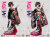 【i8TOYS】i8-C002 OiranIchiya clothing set 花魁 一夜 引き振袖 着物&ドールヘッド 1/6スケール 女性ヘッド＆コスチュームセット