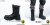 【TYM】TYM163 1/6 Man Military Boots ミリタリーブーツ ブラック 1/6スケール 男性用シューズ