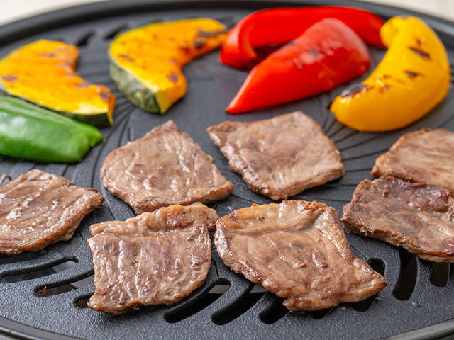 牛バラカルビ焼肉用（外国産）500g食べ方1
