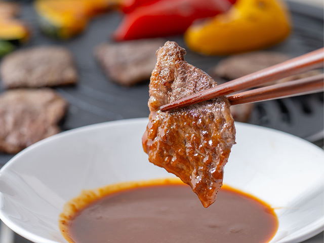 焼肉のたれ がんこったれ 食べ方1