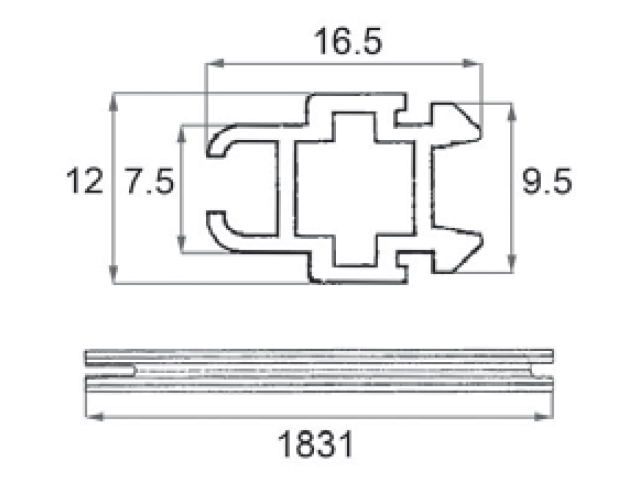 新日軽 玄関引戸 旧宝樹 網戸 戸当りゴム ８NWS5601