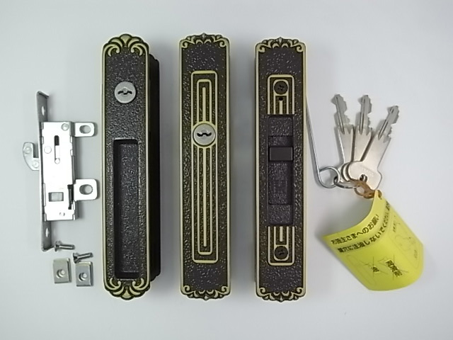 トステム　玄関引戸錠 菩提樹用 L1Y41