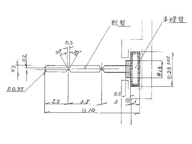 YKK 網戸 虫除けゴム3.9×10 K20912  （メール便可）