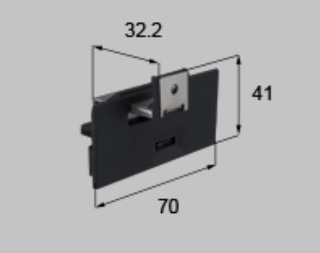 新日軽ビル用網戸外れ止め ADP1113(SVJ401S01)