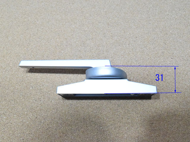 クレセント 新日軽用 ブラック 左勝手 防火仕様 クレセント 新日軽用 ブラック 左勝手 防火仕様