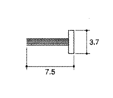 モヘア 3.7×7.5 立山アルミ MH-028 【ネコポス可】