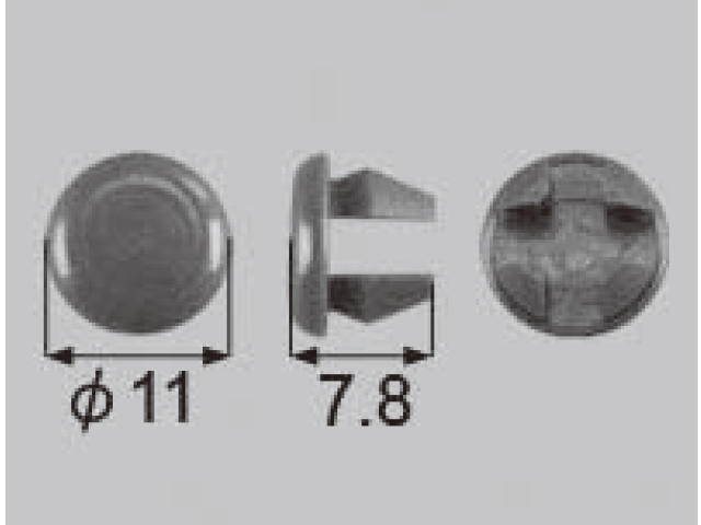 トステム Φ8 穴塞ぎキャップ QDA500
