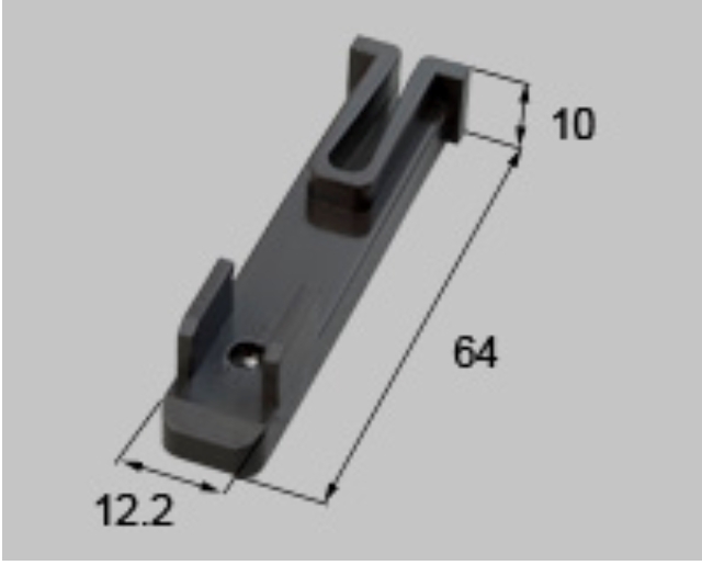 トステム 玄関網戸 振れ止め Qddu392 ネコポス可 アルミサッシ補修部品の通販専門店 上田パーツショップ