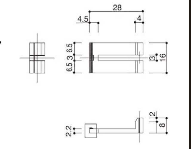 YKK 中折れ網戸 吊元戸車固定ストッパーK34396 【ネコポス可】