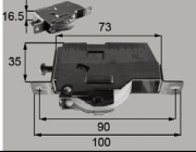 新日軽ビル用サッシ戸車LC174 (SVW183S01)