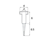 トステム ビル用網戸 虫除けゴム 4×12.5  BMPT12