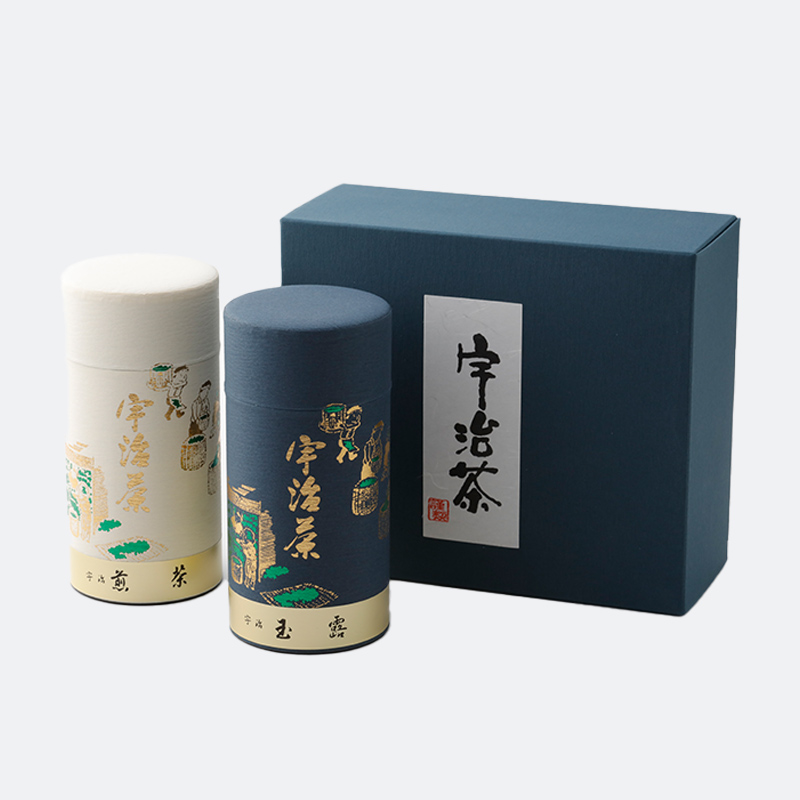 K-50 宇治の誉(玉露) 160g缶入り/京の香り(煎茶) 160g缶入り