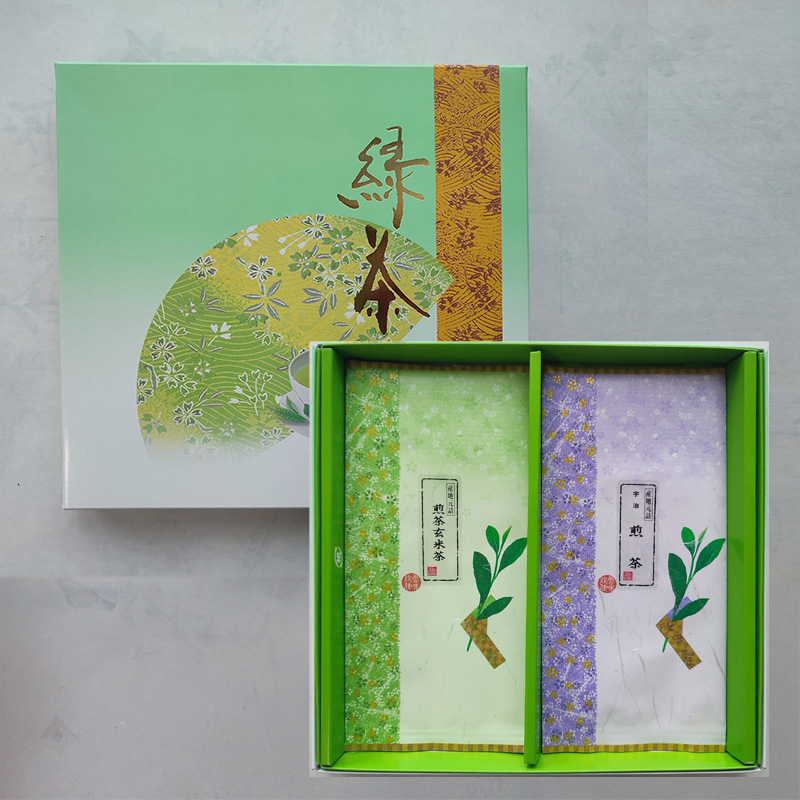 F-12 宇治の華(煎茶) 100g/煎茶玄米茶 100g