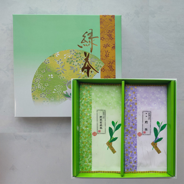 F-12 宇治の華(煎茶) 100g/煎茶玄米茶 100g