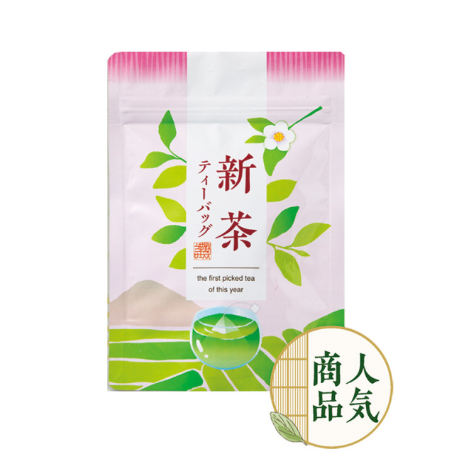 T-9 新茶ティーバッグ（４g×６袋入）紐付