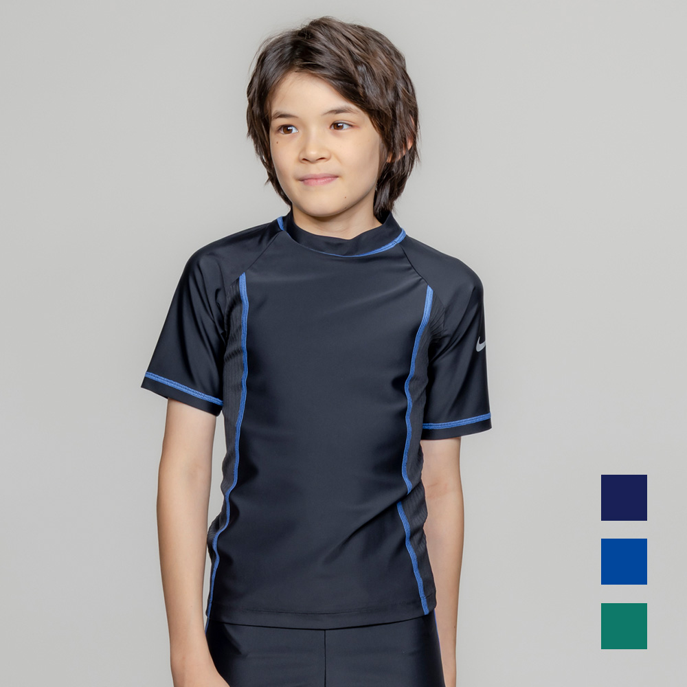 【NIKE SWIM公式】ナイキ SS26 ボーイズ半袖ラッシュガード 1991124