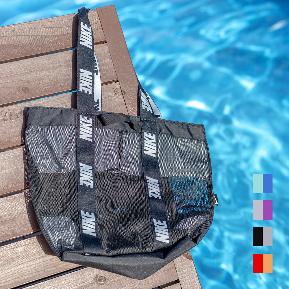 【2023SPSU新商品】NIKESWIMナイキスイムバックバッグスイミング水泳メッシュ2WAYトートバッグ1994017男の子女の子男子女子男児女児20L
