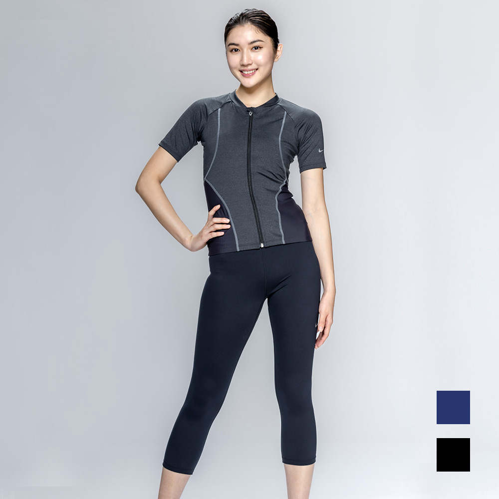 【NIKE SWIM公式】【2026FA】ナイキ FA26 セミロングレギンス 半袖ジップセパレーツ 2993173