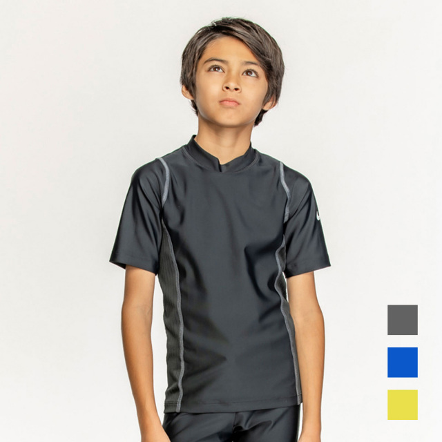【2024 SP SU 新商品】【30%OFF】【NIKE SWIM公式】BOYS ショートスリーブ UV ハイドロガード 1991090