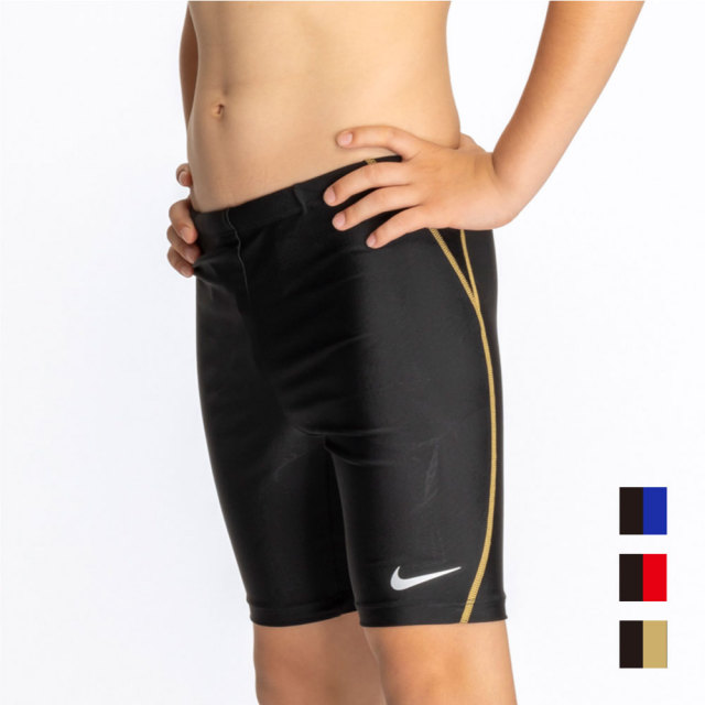 【NIKE SWIM公式】【30%OFF】ナイキ SS25 ボーイズエンボスロングスパッツ 1991103