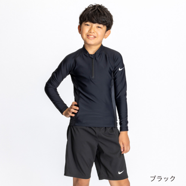 NIKE SWIM公式】ナイキ SS25 ユニセックス長袖ショーツセット