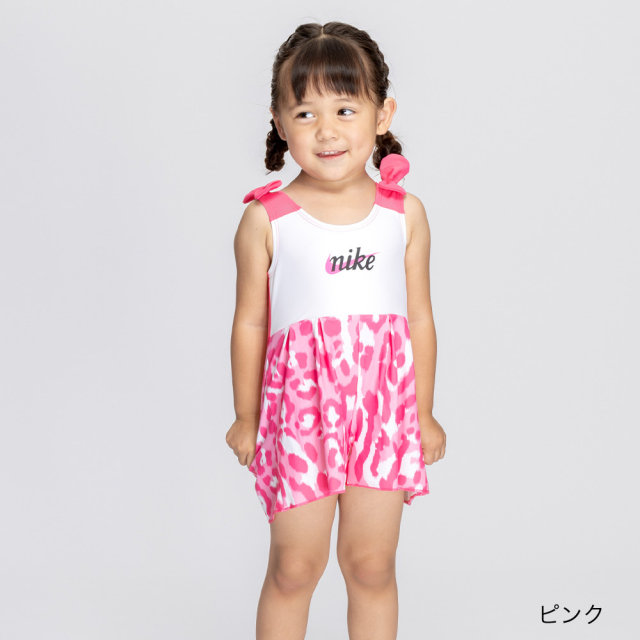【2024SPSU新商品】NIKESWIMナイキトドラー水着ベビー女の子赤ちゃん女子女児キッズ90100110120トドラーガールズワンピース1991094