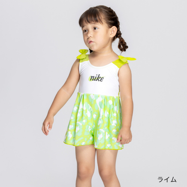 【2024SPSU新商品】NIKESWIMナイキトドラー水着ベビー女の子赤ちゃん女子女児キッズ90100110120トドラーガールズワンピース1991094