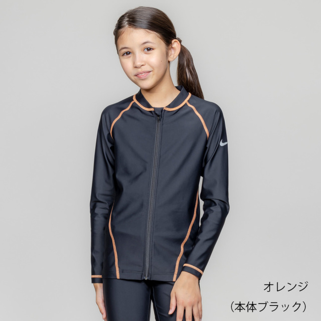NIKE SWIM公式】ナイキ SS26 ユニセックスジップ付き長袖ラッシュ