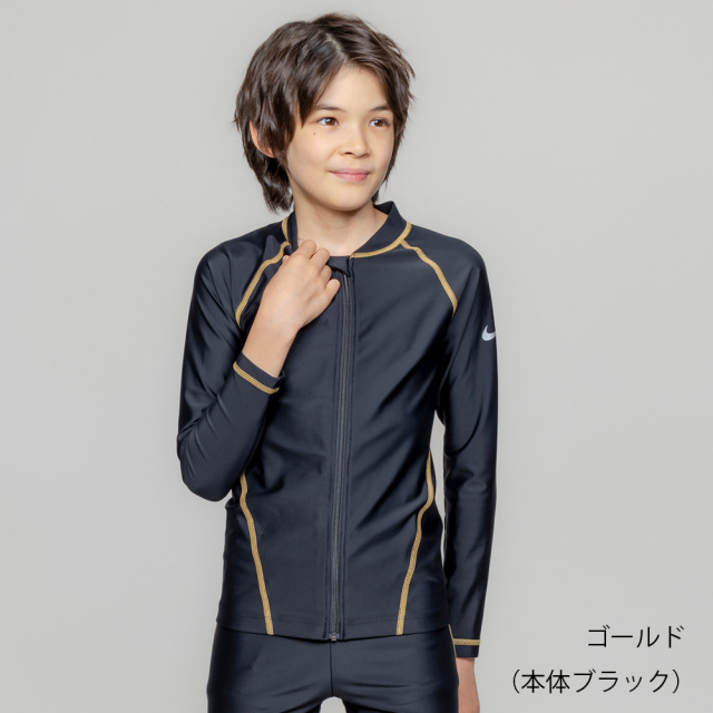 NIKE SWIM公式】ナイキ SS26 ユニセックスジップ付き長袖ラッシュ
