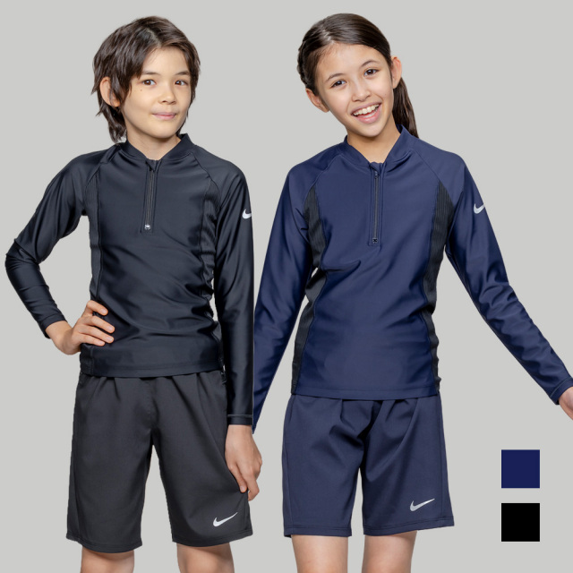 【NIKE SWIM公式】ナイキ SS26 ユニセックス長袖ショーツセット 1991129