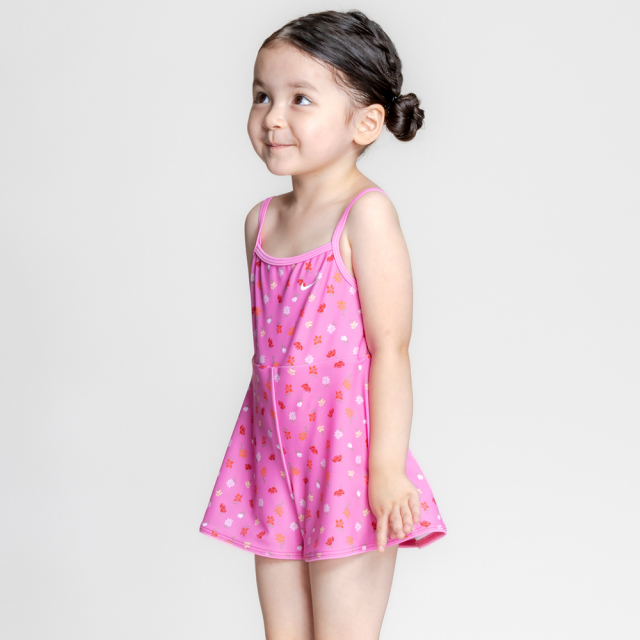 【2024SPSU新商品】NIKESWIMナイキトドラー水着ベビー女の子赤ちゃん女子女児キッズ90100110120トドラーガールズワンピース1991094