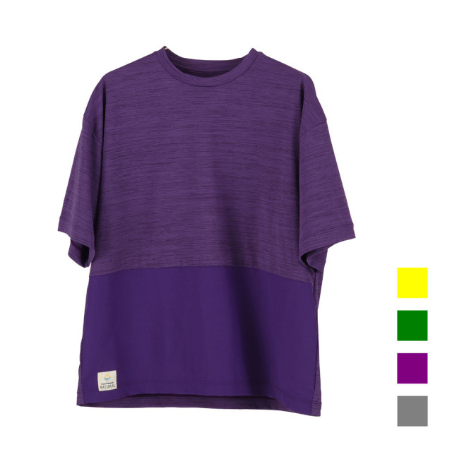 FOOTMARK NATURAL　メンズ半袖プルオーバーＴシャツ　245215
