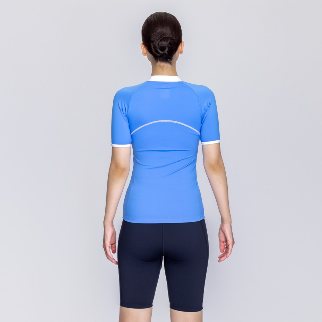 NIKE SWIM公式】ナイキ SU25 ジップ付き半袖セパレーツ 2993136