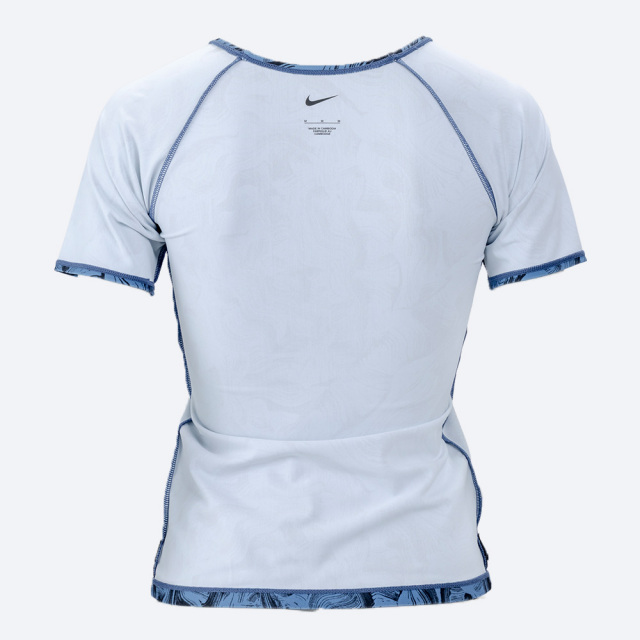 NIKE SWIM公式】【2026SS】ナイキ SS26 半袖ジップ付きプリント