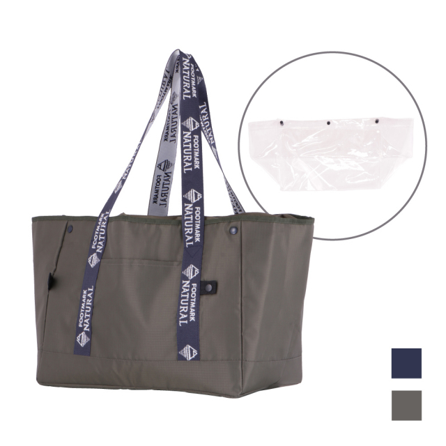 FOOTMARK NATURAL　インナー付ショッピング保冷バック　3100148