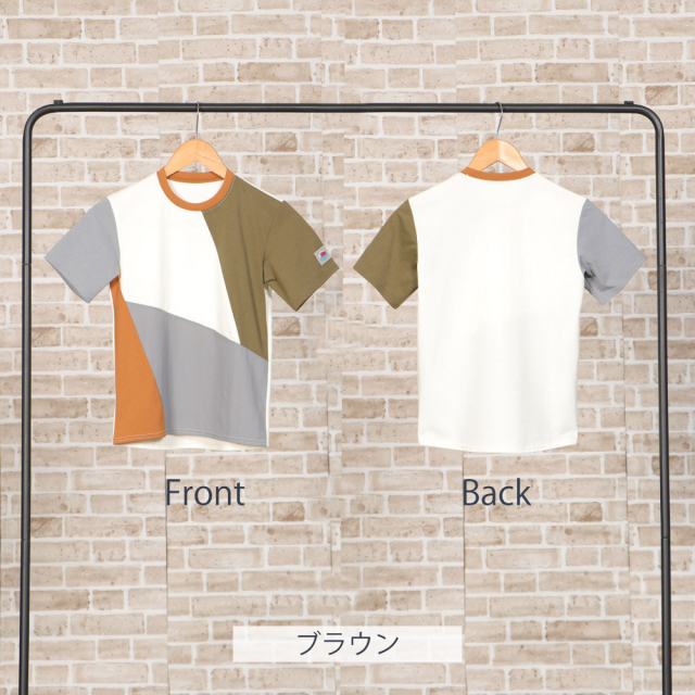 FOOTMARK NATURALキッズ半袖プルオーバーTシャツ3100323