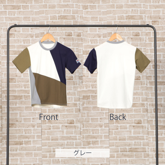 FOOTMARK NATURALキッズ半袖プルオーバーTシャツ3100323