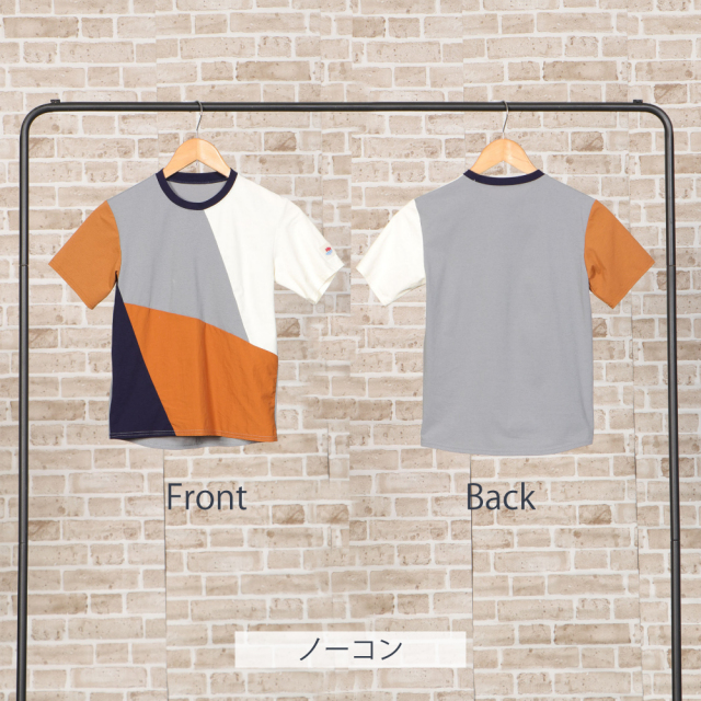 FOOTMARK NATURALキッズ半袖プルオーバーTシャツ3100323