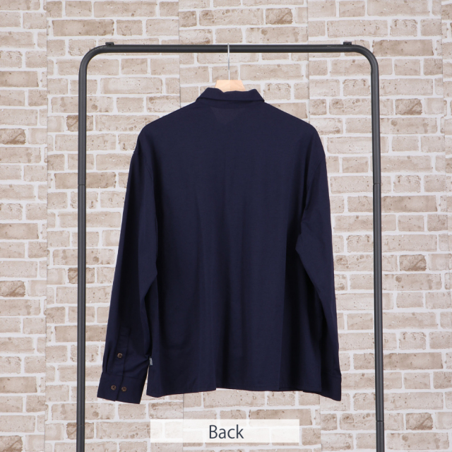 フットマークナチュラルfootmarknaturalメンズTシャツ長袖アウトドアキャンプ防虫吸水速乾メンズ長袖プルオーバーTシャツ3100102