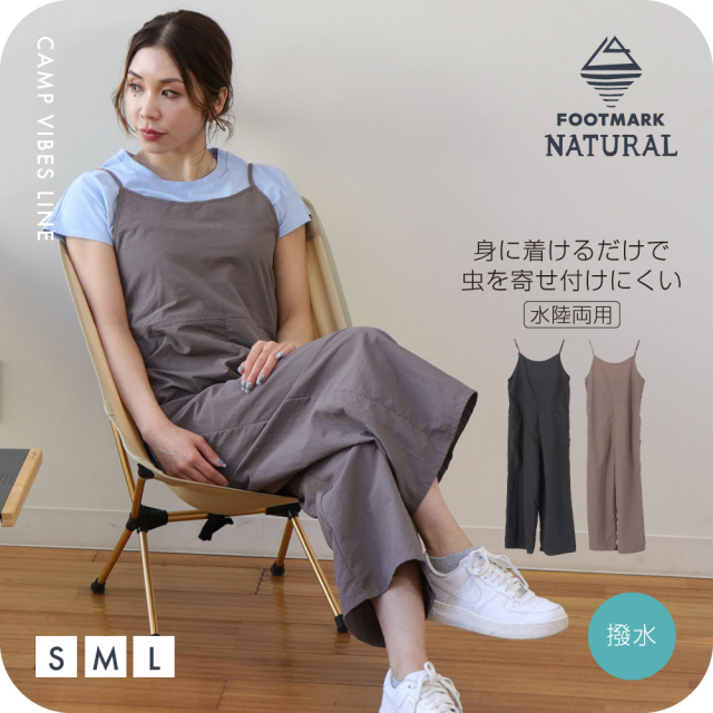 FOOTMARKNATURALレディースワンピース3100131フットマークナチュラルfootmarknaturalレディース半袖アウトドアキャンプUV吸水速乾防虫