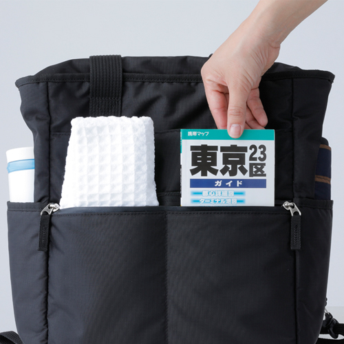 2wayリュックにもなるトートバッグ水をはじき軽くて丈夫