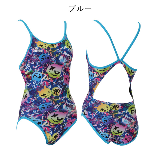 Jakedレディース練習用トレーニング水着820572カラー18グレー