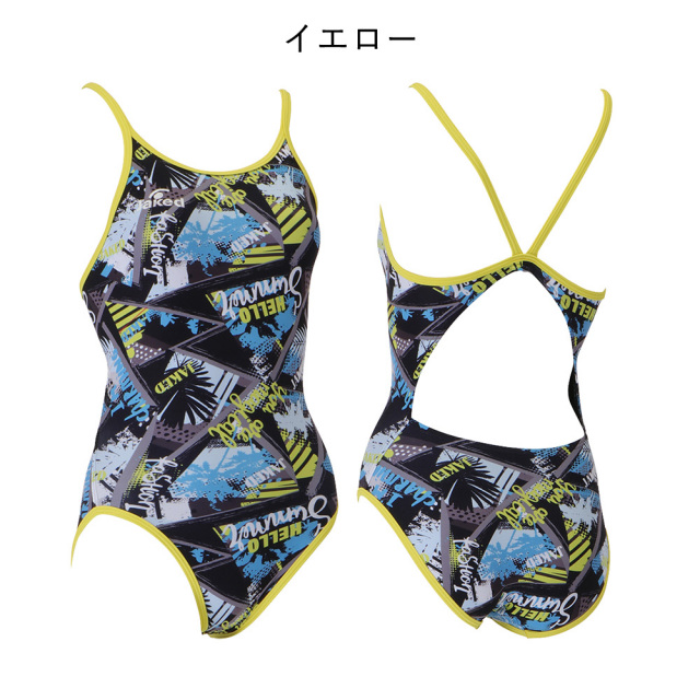 Jakedレディース練習用トレーニング水着820572カラー04オレンジ