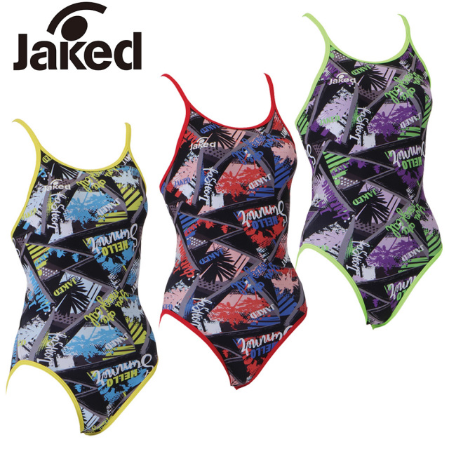 Jakedレディース練習用トレーニング水着820572
